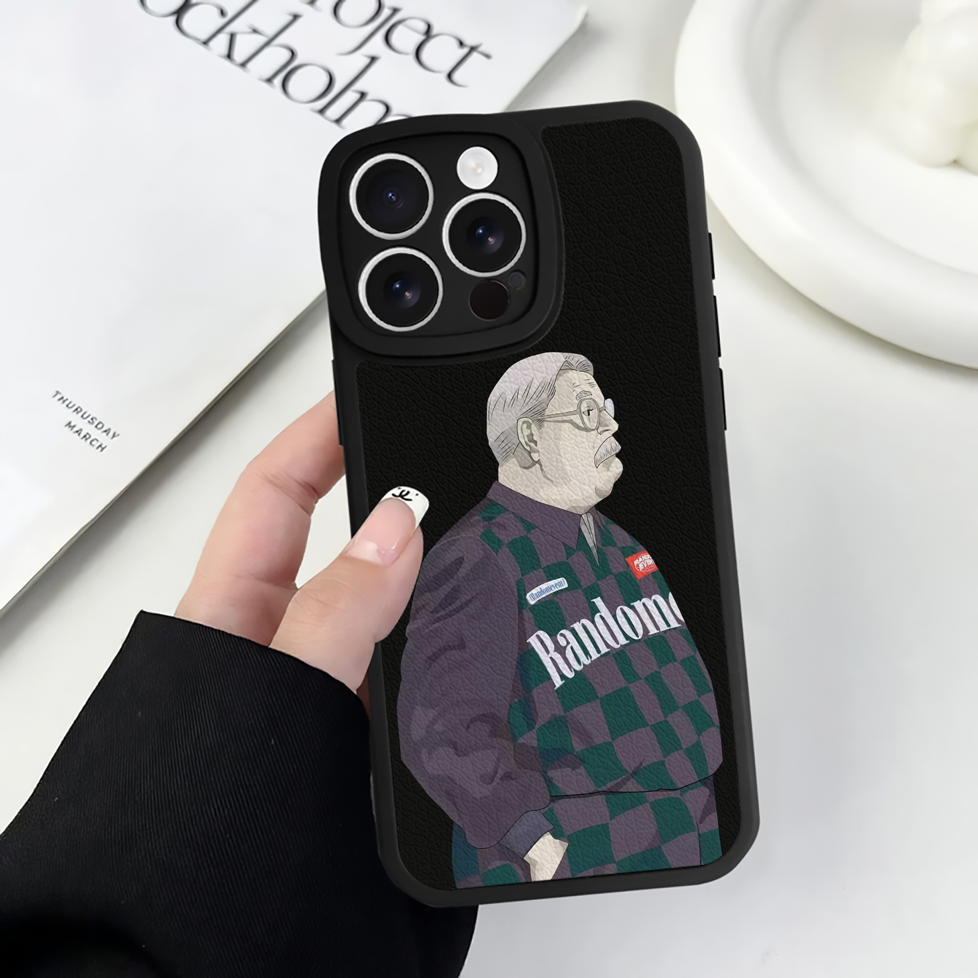 （画像用） SLAM DUNK／スラムダンク 【iPhone 16シリーズ対応】シリコンスマホケース（レザー調） 材質：シリコン